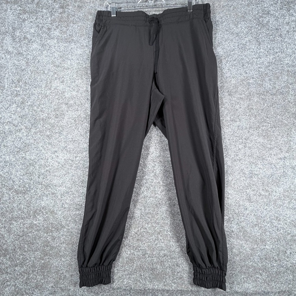 32 Degrees Jogger Pants Womens L Black Elastic Waist Stretch Athletic Running